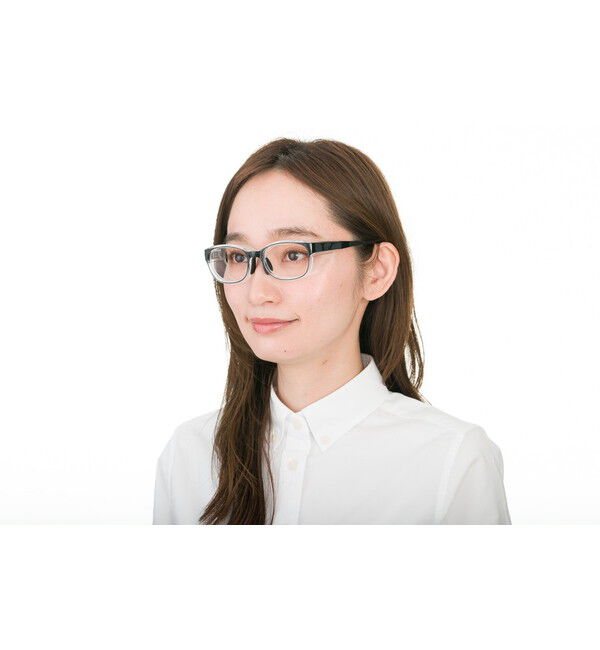  「ウェリントン型 飛沫・花粉対策めがね AIR VISOR ULTRA+ Mサイズ」|メガネ|