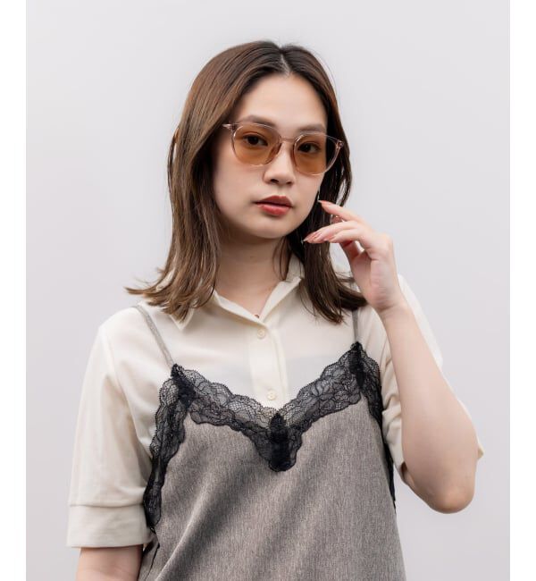  「SUNGLASSES COLLECTION ボストン型 サングラス | カラーレンズ 紫外線対策 UVカット」|サングラス|
