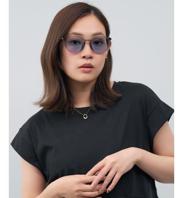  「SUNGLASSES COLLECTION ボストン型 サングラス | カラーレンズ 紫外線対策 UVカット」|サングラス|