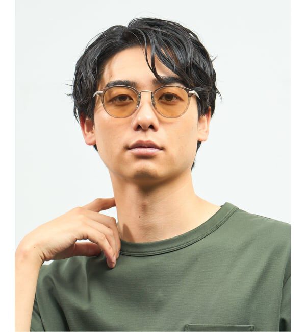  「Zoff｜UNITED ARROWS サングラス ユナイテッドアローズ｜カラーレンズ｜異素材｜UVカット 紫外線対策」|サングラス|