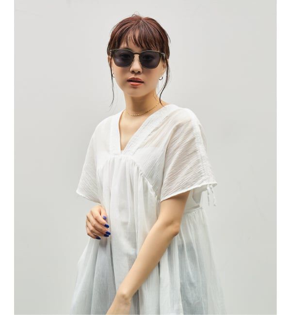  「SUNCUTGlasses/UV100%CUT サングラス｜ラバーテンプル｜ズレ落ち防止｜カラーレンズ｜紫外線対策 UVカット」|サングラス|