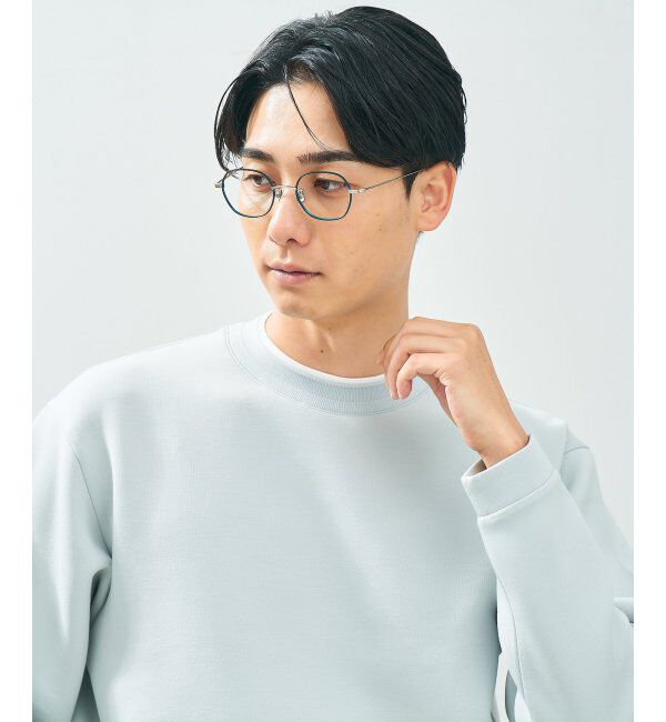  「Zoff｜UNITED ARROWS メガネ | [Stylish] チタン 伊達メガネ ユナイテッドアローズ   レンズ交換券付」|メガネ|