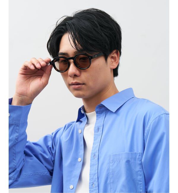  「【WEB限定】Zoff｜JOURNAL STANDARD relume ジャーナルスタンダードレリューム ボストン型調光サングラス」|サングラス|ブラック系その他2
