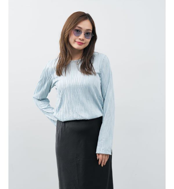  「ボストン型 サングラス | 丸型 メタル カラーレンズ おしゃれ 紫外線対策 UVカット TREND SUNGLASSES」|サングラス|