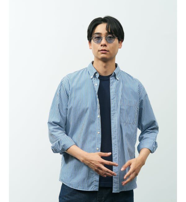  「ボストン型 サングラス | 丸型 メタル カラーレンズ おしゃれ 紫外線対策 UVカット TREND SUNGLASSES」|サングラス|