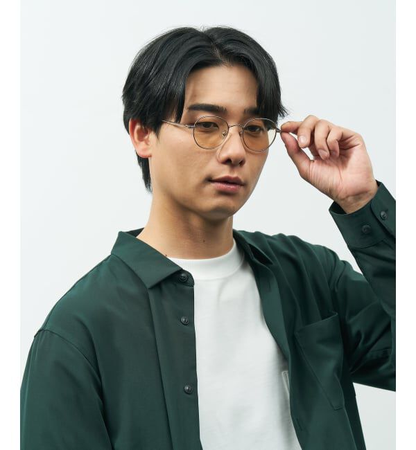  「ボストン型 サングラス | 丸型 メタル カラーレンズ おしゃれ 紫外線対策 UVカット TREND SUNGLASSES」|サングラス|