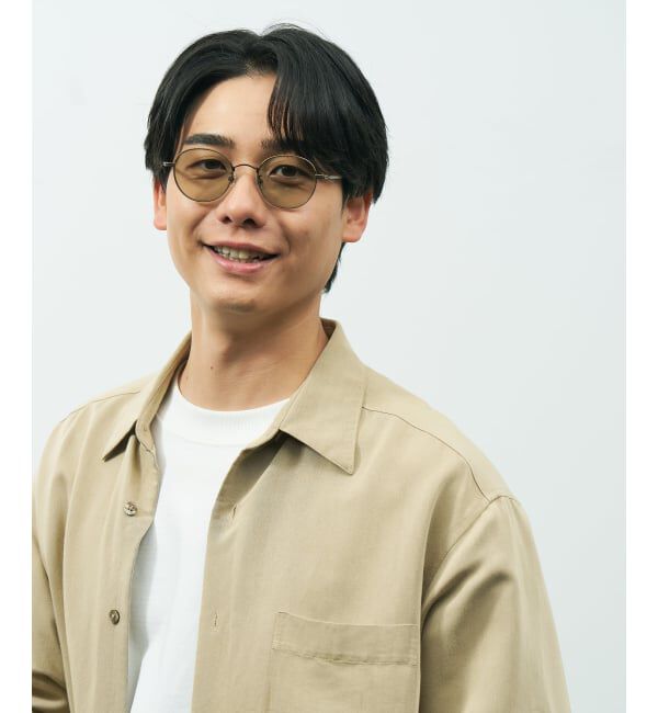  「ボストン型 サングラス | 丸型 メタル カラーレンズ おしゃれ 紫外線対策 UVカット TREND SUNGLASSES」|サングラス|