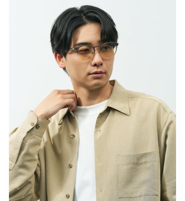  「ボストン型 サングラス | カラーレンズ 太縁フレーム おしゃれ 紫外線対策 UVカット TREND SUNGLASSES」|サングラス|