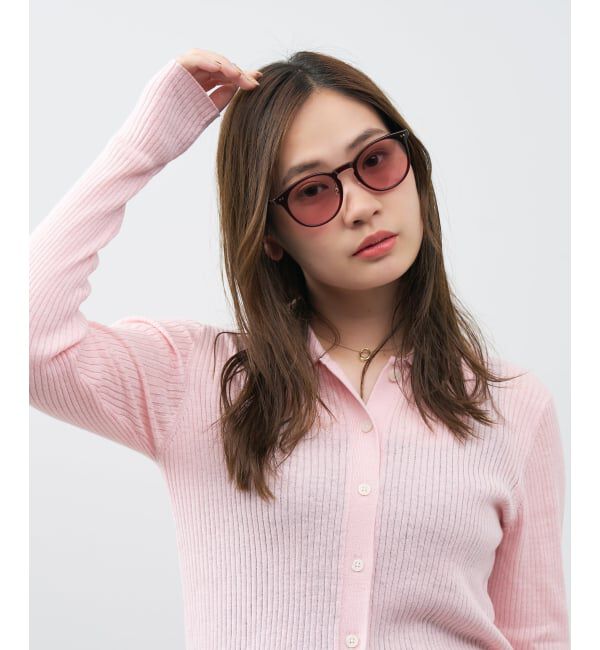  「ボストン型 サングラス | カラーレンズ 太縁フレーム おしゃれ 紫外線対策 UVカット TREND SUNGLASSES」|サングラス|