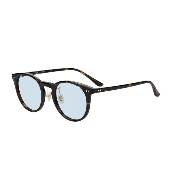  「ボストン型 サングラス | カラーレンズ 太縁フレーム おしゃれ 紫外線対策 UVカット TREND SUNGLASSES」|サングラス|