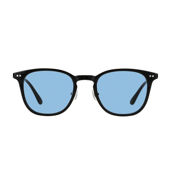  「ウェリントン型 サングラス | カラーレンズ 太縁フレーム おしゃれ 紫外線対策 UVカット TREND SUNGLASSES」|サングラス|