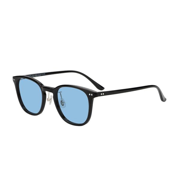  「ウェリントン型 サングラス | カラーレンズ 太縁フレーム おしゃれ 紫外線対策 UVカット TREND SUNGLASSES」|サングラス|