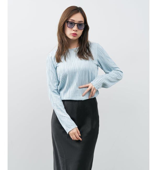  「ウェリントン型 サングラス | カラーレンズ 太縁フレーム おしゃれ 紫外線対策 UVカット TREND SUNGLASSES」|サングラス|