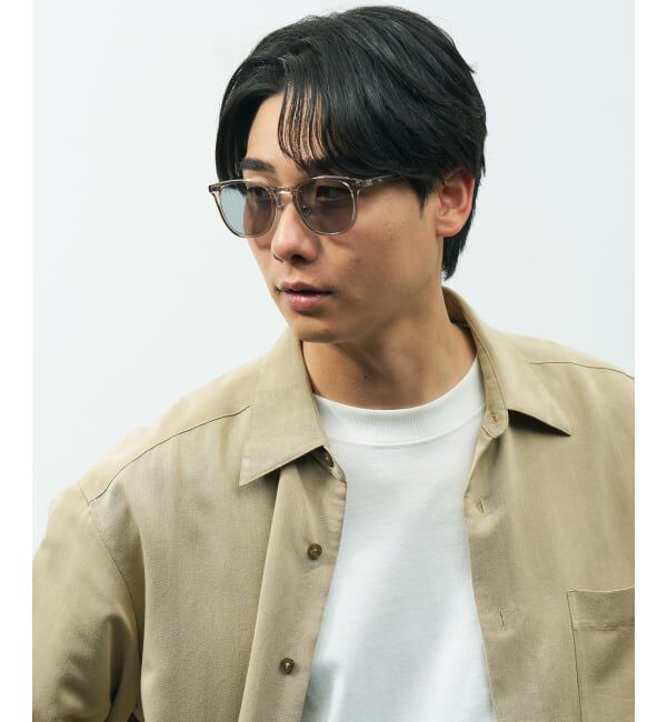  「ウェリントン型 サングラス | カラーレンズ 太縁フレーム おしゃれ 紫外線対策 UVカット TREND SUNGLASSES」|サングラス|