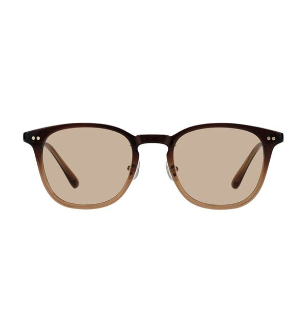 「ウェリントン型 サングラス | カラーレンズ 太縁フレーム おしゃれ 紫外線対策 UVカット TREND SUNGLASSES」|サングラス|