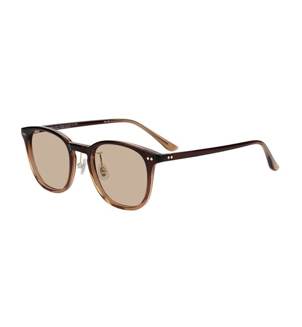  「ウェリントン型 サングラス | カラーレンズ 太縁フレーム おしゃれ 紫外線対策 UVカット TREND SUNGLASSES」|サングラス|