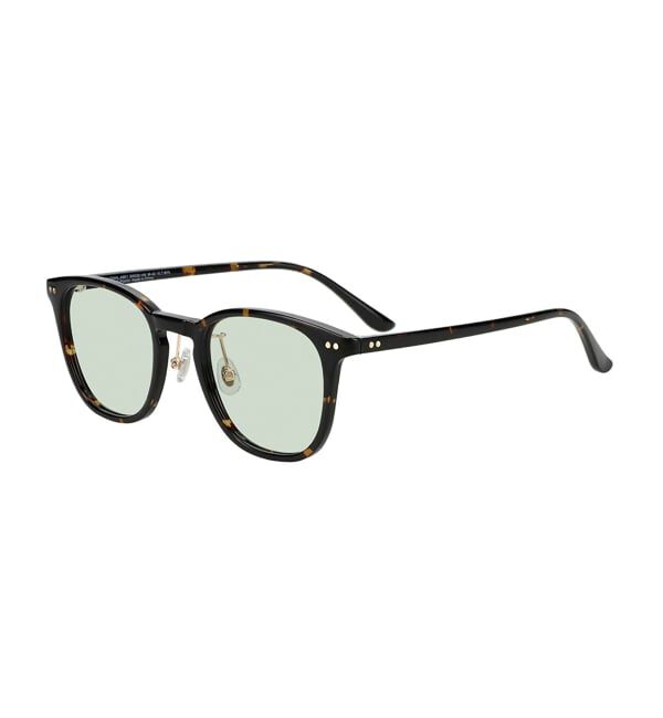  「ウェリントン型 サングラス | カラーレンズ 太縁フレーム おしゃれ 紫外線対策 UVカット TREND SUNGLASSES」|サングラス|
