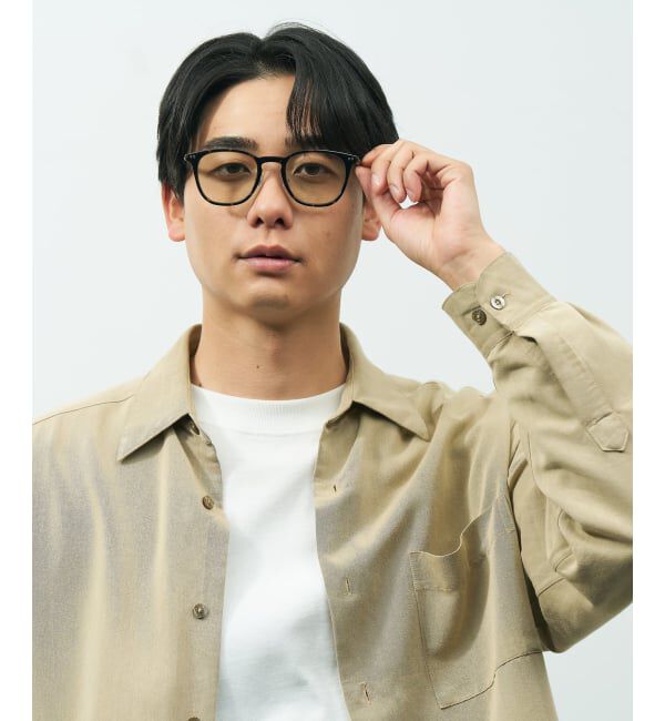  「ウェリントン型 サングラス | カラーレンズ 太縁フレーム おしゃれ 紫外線対策 UVカット TREND SUNGLASSES」|サングラス|