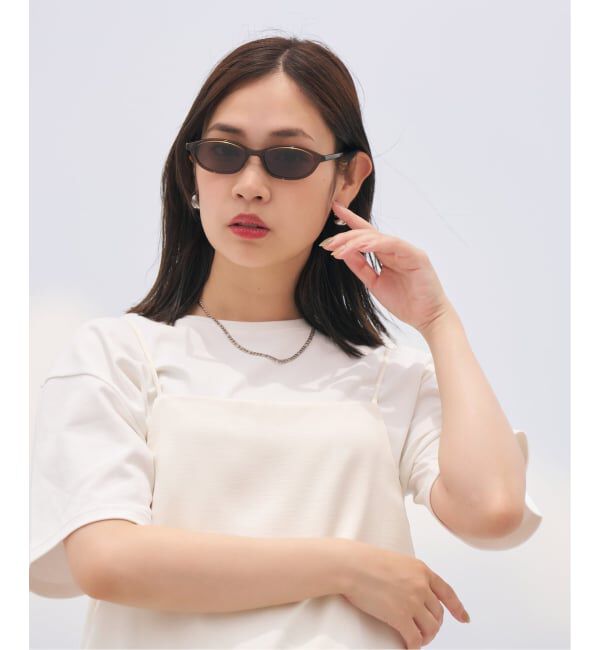  「Zoff｜ETRE TOKYO オーバル型 サングラス | カラーレンズ トレンド 紫外線対策 UVカット」|サングラス|