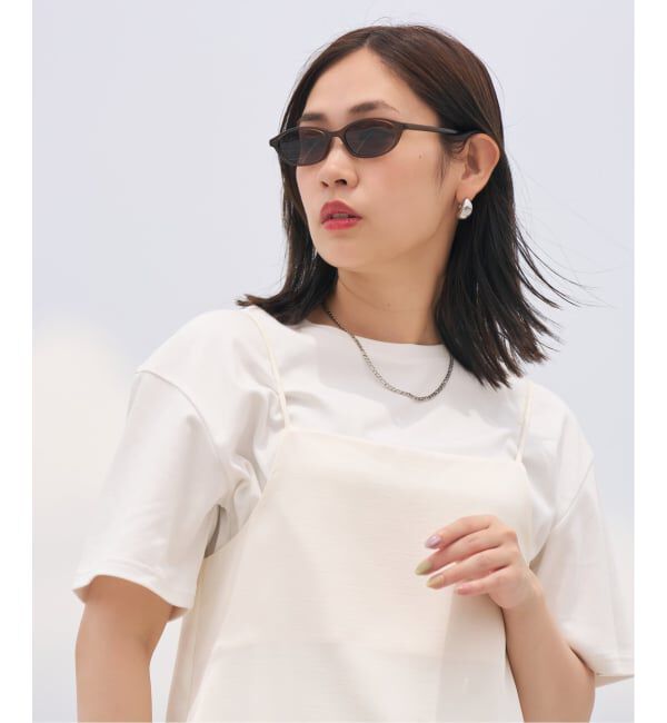  「Zoff｜ETRE TOKYO オーバル型 サングラス | カラーレンズ トレンド 紫外線対策 UVカット」|サングラス|