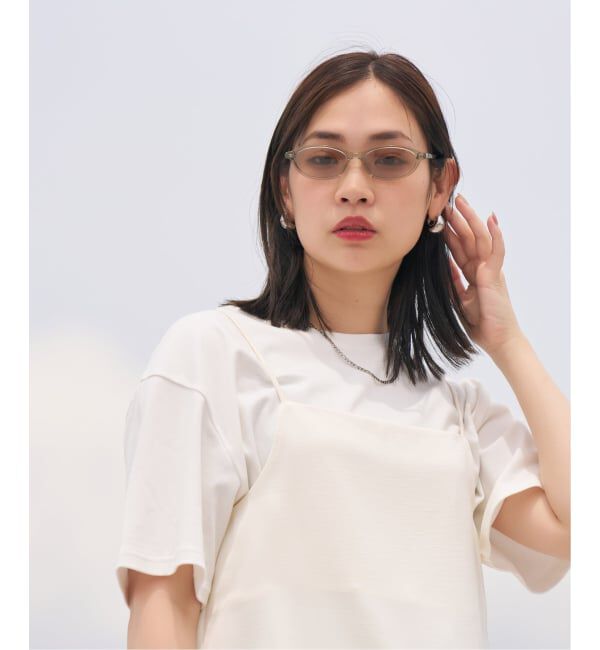  「Zoff｜ETRE TOKYO オーバル型 サングラス | カラーレンズ トレンド 紫外線対策 UVカット」|サングラス|
