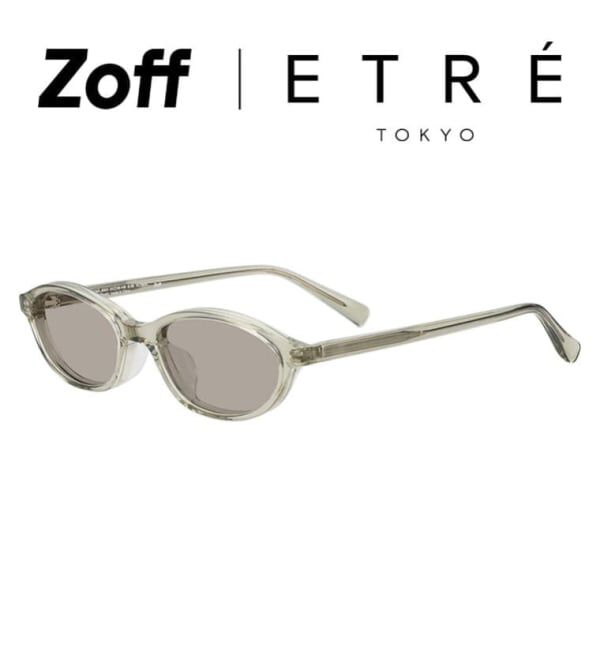  「Zoff｜ETRE TOKYO オーバル型 サングラス | カラーレンズ トレンド 紫外線対策 UVカット」|サングラス|