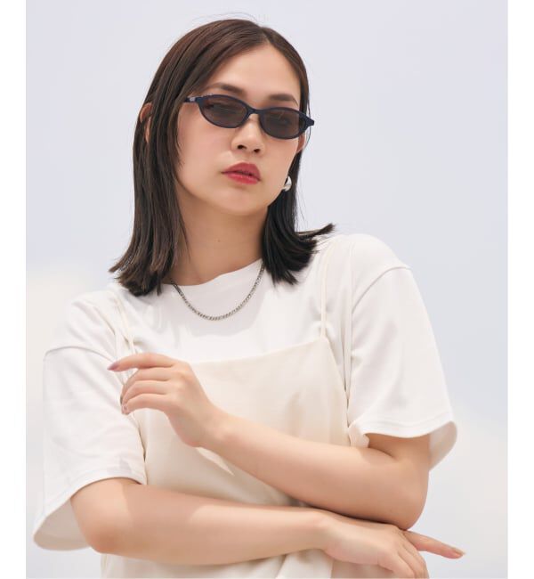  「Zoff｜ETRE TOKYO オーバル型 サングラス | カラーレンズ トレンド 紫外線対策 UVカット」|サングラス|