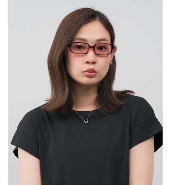  「Zoff｜UNITED ARROWS ユナイテッドアローズ  スクエア型 サングラス | 」|サングラス|茶系デミ