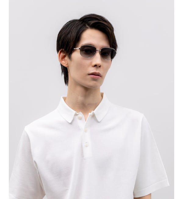  「SUNGLASSES COLLECTION ウェリントン型 サングラス | 軽量 メタル カラーレンズ 紫外線対策 UVカット     」|サングラス|