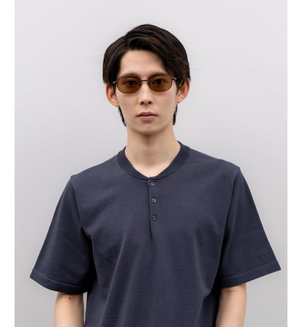  「SUNGLASSES COLLECTION ウェリントン型 サングラス | 軽量 メタル カラーレンズ 紫外線対策 UVカット     」|サングラス|