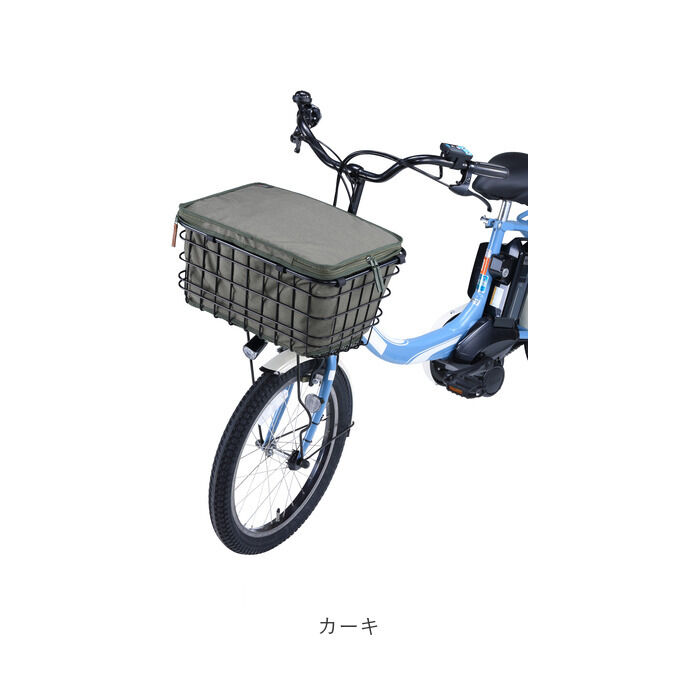 BACKYARD FAMILY「自転車 かご インナー バッグ 通販 2段式 インナーカバー 前後兼用 前カゴカバー」|その他|