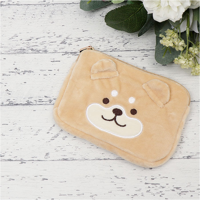 BACKYARD FAMILY「小さめ ポーチ ミニ 動物 通販 ティッシュケース付 ティッシュケース付きポーチ 小物入れ」|ポーチ|