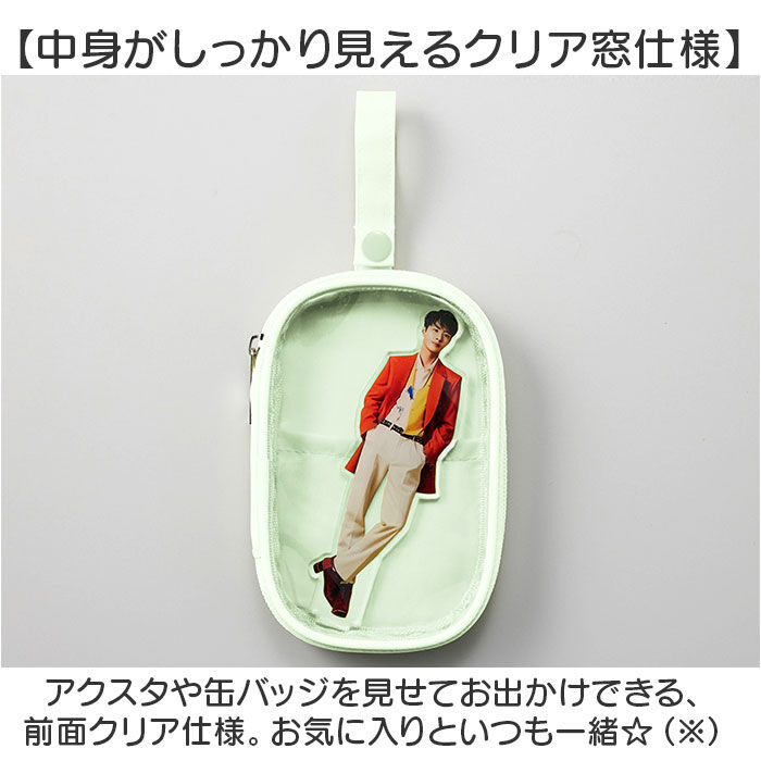 BACKYARD FAMILY「アクスタポーチ 推し活 ストラップ付き 通販 アクスタケース ポーチ パスケース アクスタ 収納」|ポーチ|