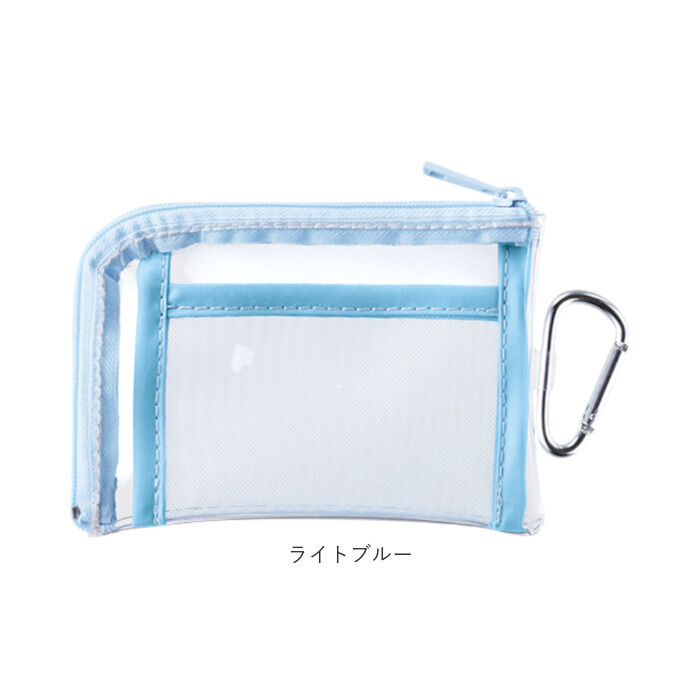 BACKYARD FAMILY「クリア ポーチ アクスタケース 通販 アクスタポーチ 缶バッチ 推し活 推しカラー 推し活グッズ」|ポーチ|