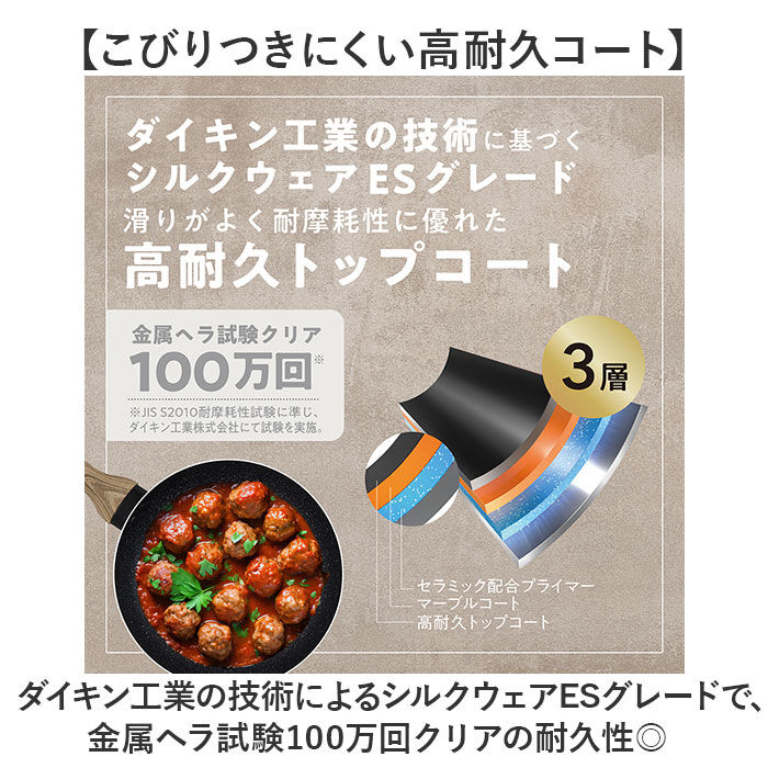 BACKYARD FAMILY「フライパンマーブルコート 24cm 通販 軽量 浅め 浅型 IH ih 兼用 一人 １人」|食器・キッチングッズ|