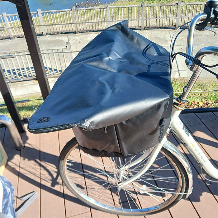 BACKYARD FAMILY「自転車カゴカバー 大型 2段 通販 自転車 カゴカバー 防水 前 バスケットカバー かごカバー」|その他|