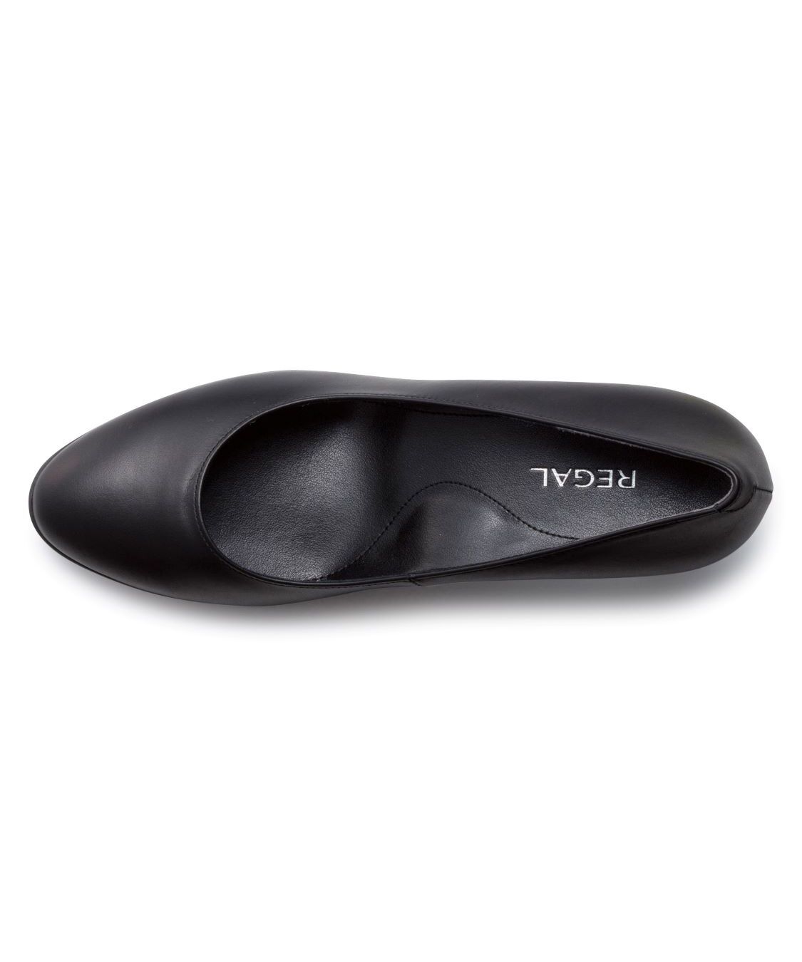 REGAL SHOES「REGAL【定番】プレーンパンプス【ヒール55mm】【静音・高グリップ・耐摩耗性リフト】商品コード：F14JAEA」|パンプス|