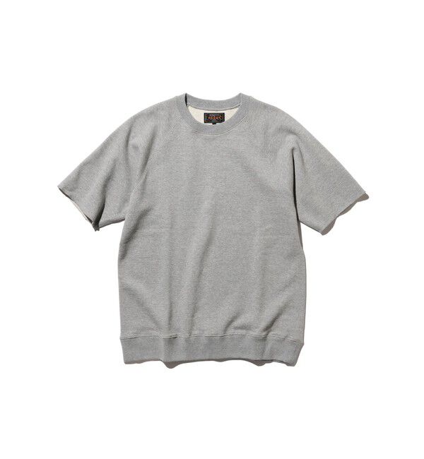 BEAMS PLUS「Sweat Short Sleeve Cut-Off」|スウェット・ジャージ|GREY