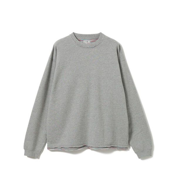 BEAMS「バック カスリ クルーネックスウェット」|スウェット・ジャージ|