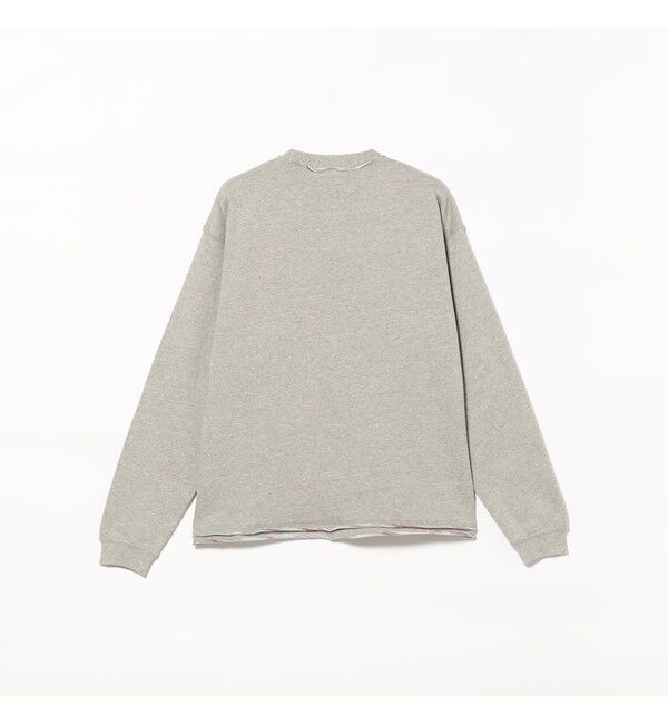 BEAMS「バック カスリ クルーネックスウェット」|スウェット・ジャージ|