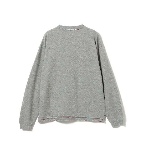 BEAMS「バック カスリ クルーネックスウェット」|スウェット・ジャージ|