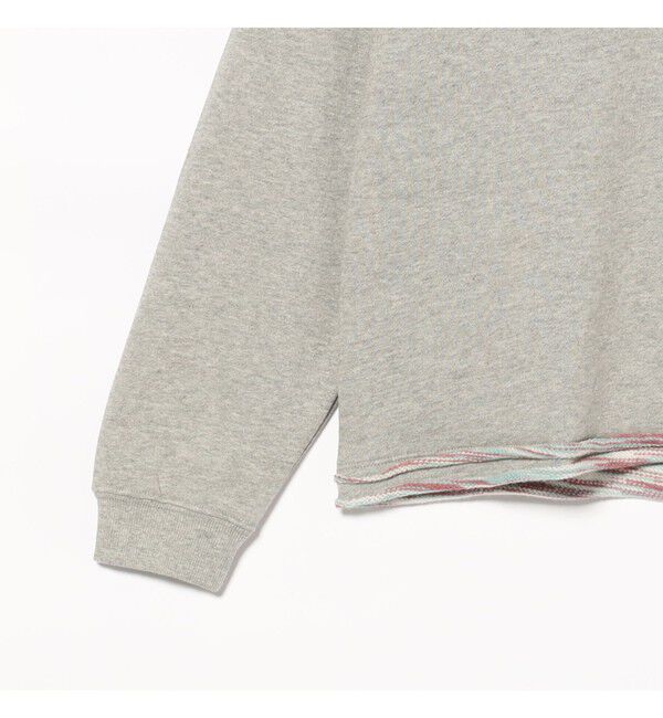 BEAMS「バック カスリ クルーネックスウェット」|スウェット・ジャージ|