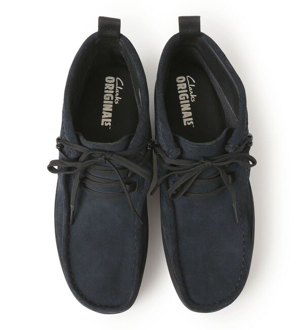 SHIPS any「CLARKS: WALLABEE GORE-TEX(R) <ネイビー>」|ショートブーツ|