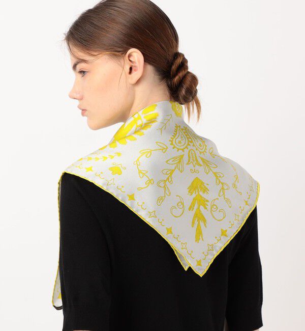 TOMORROWLAND GOODS「manipuri BANDANA シルクスカーフ」|バンダナ・スカーフ|