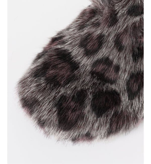 VERMEIL par iena「TAJI タジ sabot Leopard SABOT LEOPARD  MAT P」|スリッポン|