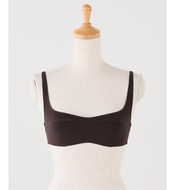 IENA LA BOUCLE「NICENICE MOMENT ナイスナイスモーメント LOW CUT BRA   NNM3-25S-017」|その他|ブラウン