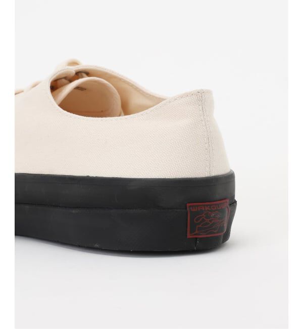 EDIFICE「WAKOUWA CANVAS OX LOW BLAXK SOLE」|スニーカー|