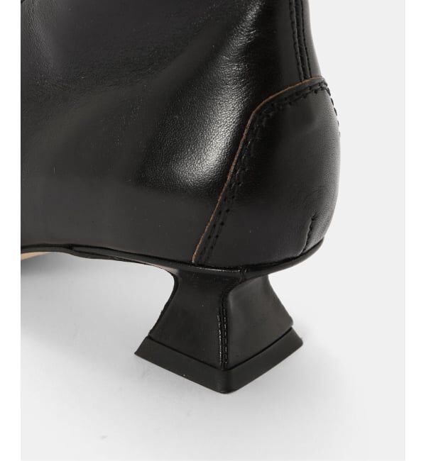 PULP「Miista/ミスタ Emile Black Lace Ankle Boots」|ショートブーツ|