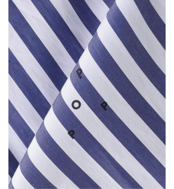 JOURNAL STANDARD「POP TRADING COMPANY / ポップトレーディングカンパニー logos stripe shirt」|シャツ・ブラウス|