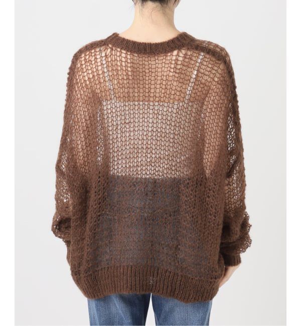 Glyph「《一部店舗+WEB限定》Mohair Sheer Sweater」|ニット・セーター|
